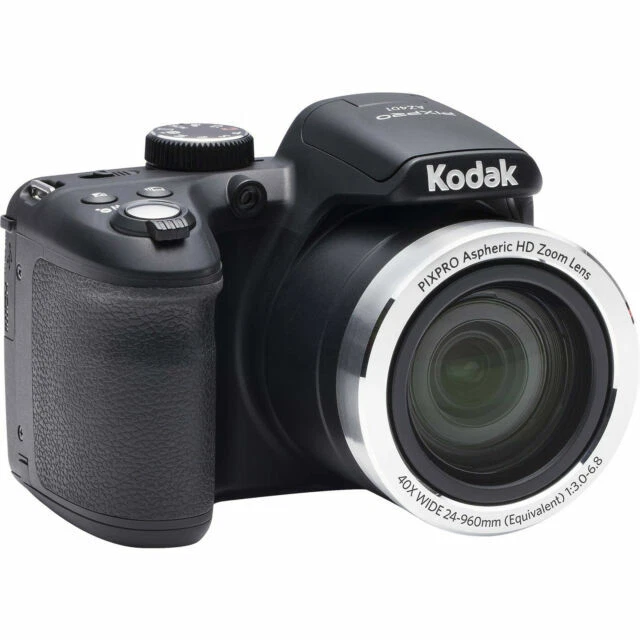 Kodak AZ401BK Digital Camera With 3 inch LCD - Black