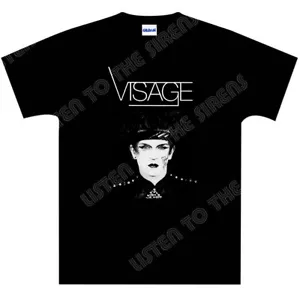 T-shirt FACE - FACE / Steve Strange - NUOVA DI ZECCA - sbiadita in grigio - Foto 1 di 1