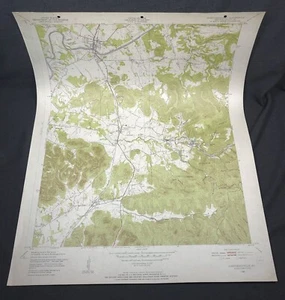 Mapa TOPOGRÁFICO Shepherdsville Kentucky KY Cuadrángulo 1954 Color Mapa Vintage #2 - Imagen 1 de 1