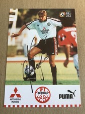 Slobodan Komljenovic, Bosnia 🇧🇦 Eintracht Frankfurt 1996/97 hand signed
