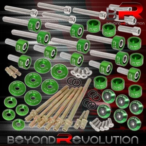 For Honda K-Series Cup Header Cam Cap M6 Fender Valve Washers Bolt Green - Picture 1 of 6