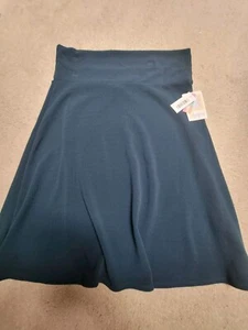 Lularoe Azure A Line Skirt Size 2XL Black/Charcoal Gray color NWT - Picture 1 of 5