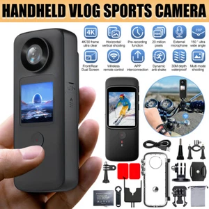 4K HD Wifi Action Camera Vlog Sports Selfie Premium - Picture 1 of 18