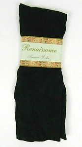 Renaissance Charcoal Gray Trouser Socks100% Nylon New 9-11 - Picture 1 of 4