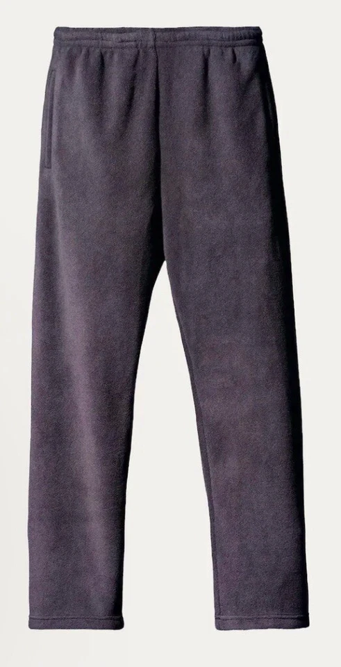 Yeezy Gap 33 Polar Fleece Jogger Pants Dark Grey Men's Small