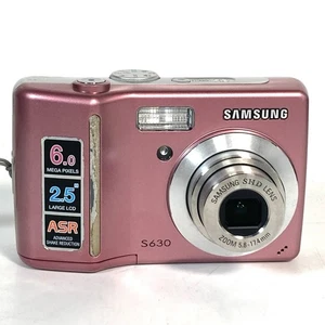 Samsung S630 fotocamera digitale rosa 6 MP testata e vermiante - Foto 1 di 20