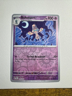 Beheeyem 074/162 Sv05: Temporal Forces Reverse Holo - Image 1 of 2