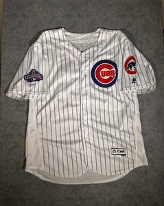 Majestic Chicago Cubs ANTHONY RIZZO 2016 World Series Champions JERSEY Size 52 - Picture 1 of 8