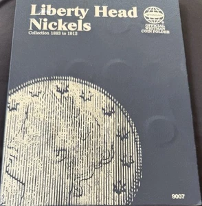 Complete Set All 33 Liberty Head Nickels in Harris Album Incl 1885,1886,1912s - Picture 1 of 4