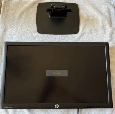 HP ProDisplay P222va 21.5 inch Widescreen LED Backlight Monitor - Image 1 of 2