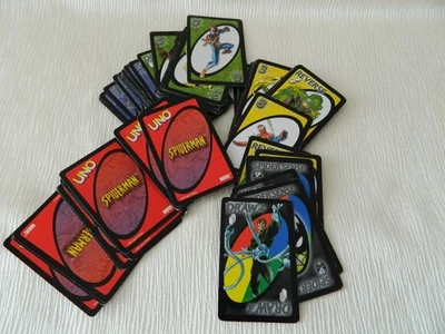 UNO Marvel Special Edition Card Game Exclusive Spider Sense Rule Spiderman 2002 - Image 1 of 4