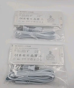 Set (2) L&S MEC Treiber 72 MEC-D72W 12/24V LED Treiber 100-240VAC - Bild 1 von 9