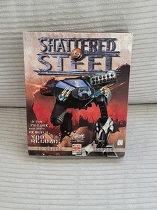Shattered Steel (Windows PC CD Big Box, 1996) Complete - Picture 1 of 3
