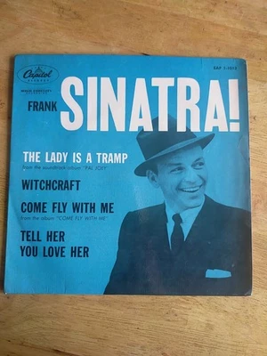Frank Sinatra 7" EP Capitol EAP1-1013 The Lady Is A Tramp - Image 1 of 4