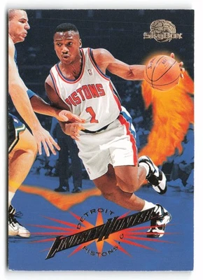 Pistones Lindsey Hunter Detroit 1995-96 SkyBox Premium #37 Foto 1 de 2