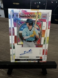 Adrian Santana 2025 Panini Impeccable Illustrious Ink Holo Silver Auto /25 Rays - Bild 1 von 2