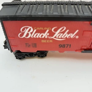 Lionel 6-9871 O Gauge Carling Black Label Beer Billboard Reefer Car - Picture 1 of 4