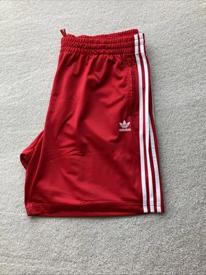 Pantalones Cortos Adidas Para Hombre Adicolor Firebird Rojo XXL 2XL Foto 1 de 4