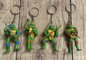Set di quattro portachiavi Teenage Mutant Ninja Turtles Nickelodeon TMNT 2015 - Foto 1 di 9