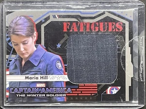 2014 Marvel CAPTAIN AMERICA Winter Soldier COBIE SMULDERS Maria Hill Relic - Picture 1 of 2