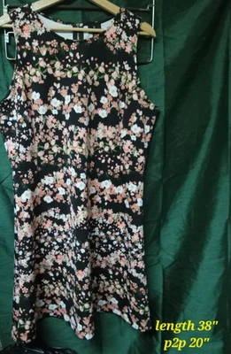 Worthington Floral Dress With Liner Sz XL - Image 1 of 4