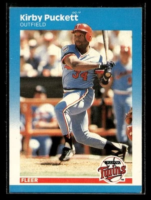1987 Fleer Kirby Puckett #549 Minnesota Twins - Image 1 of 2