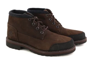 TIMBERLAND A2MRE Men`s Boots EU41.5/42 Brown Leather Ankle Top Ortholite ReBOTL - Picture 1 of 17
