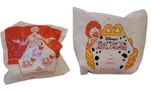S3 Mc'Donalds Collectabe Toy Lot Of Two Toy's Disney's 102 Dalmations 100 Years - Picture 1 of 3