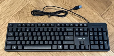 ASUS Wired Keyboard P/N 0K001-00510600 Black New - Image 1 of 3