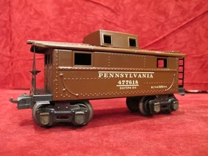 Lionel O Prewar 2672 Pennsylvania 477618 Brown Metal N5 Caboose - Picture 1 of 13