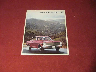 Chevy II Nova 1965 folleto de ventas folleto catálogo antiguo original Foto 1 de 4