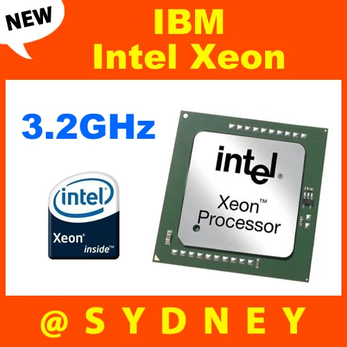 NEW IBM Intel Xeon 3.2 GHz/800 MHz Processor with Heatsink - 40K2505 - Image 1 of 1
