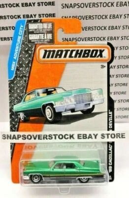 2015 MATCHBOX '69 CADILLAC SEDAN DEVILLE, ADVENTURE CITY, MBX #12, NICE & VHTF — 第 1/4 张图片