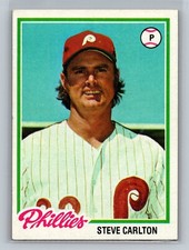 1978 Topps Steve Carlton #540 - Philadelphia Phillies
