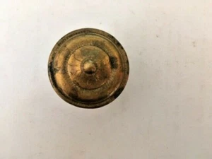 Knauf Knauf Griff x Möbel Schränke Schubladen Ø 31 mm Messing Antik Neu - Bild 1 von 4