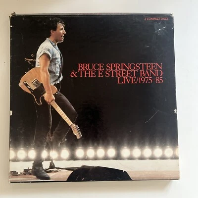 3 CD Boxed Set BRUCE SPRINGSTEEN & The  E Street Band Live 1975-85 w/ Song Book - Image 1 of 4