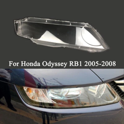 Cubierta de lente de faro transparente derecha para Honda Odyssey RB1 2005-2008 Foto 1 de 4