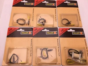 FALLER 5 x 636 + 1 x 635 - 5 conf. lampadine colorate e 1 per illuminare art.612 - Imagen 1 de 2