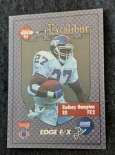 1994 Collector’s Edge Excalibur Rodney Hampton Card FX2 New York Giants