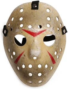 *KIDS SIZE* Halloween Mask Friday the 13Th Hockey Mask Costume Jason Voorhees - Picture 1 of 2