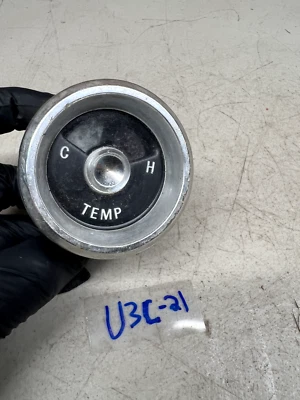 Chevrolet Impala Bel Air Biscayne 1962 fabricante de equipos originales cromo medidor de temperatura clúster 62 B21-3 Foto 1 de 4