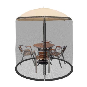 Mosquito Net for 7.5Ft Patio Umbrellas with Weighted Base by Pure Garden - Picture 1 of 12
