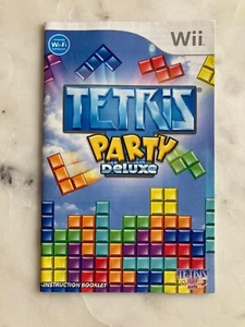 Tetris Party Deluxe | Wii | Nur Handbuch (ohne Hülle oder Disc) - Bild 1 von 3