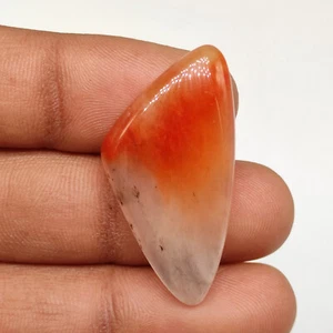 Natural orange aventurine cabochon 30ct designer aventurine gemstone M4752 AU - Picture 1 of 5