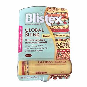 Blistex Global Blend Enhancement Series SPF 15 Lip Protectant Sunscreen Exp 6/21