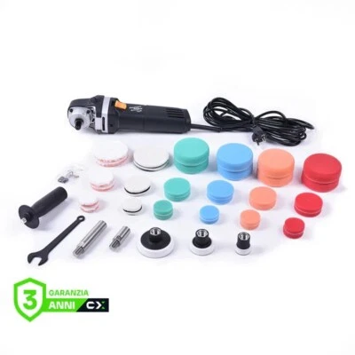 SHINEMATE EP803K Lucidatrice Rotativa Mini Kit Tamponi, Platorelli e Prlounghe - Imagen 1 de 3