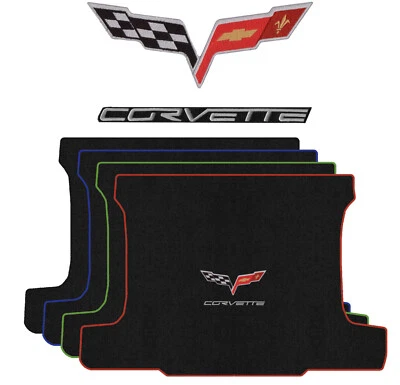 Alfombra de cubierta Lloyd Ultimat para Chevrolet Corvette 2006-2013 (#L64) ébano Foto 1 de 4