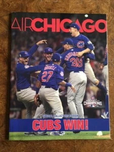 2016 Chicago Cubs AIRCHICAGO World Series Champions Collectors Edition Magazine - Picture 1 of 3