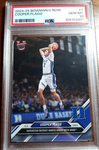 cooper flagg 2024-25 bowman u now #1 gem mint 10 - Picture 1 of 2