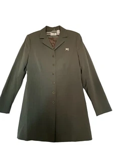 Preview Collection Pant Suit With Blazer Olive Size 10 - Picture 1 of 7